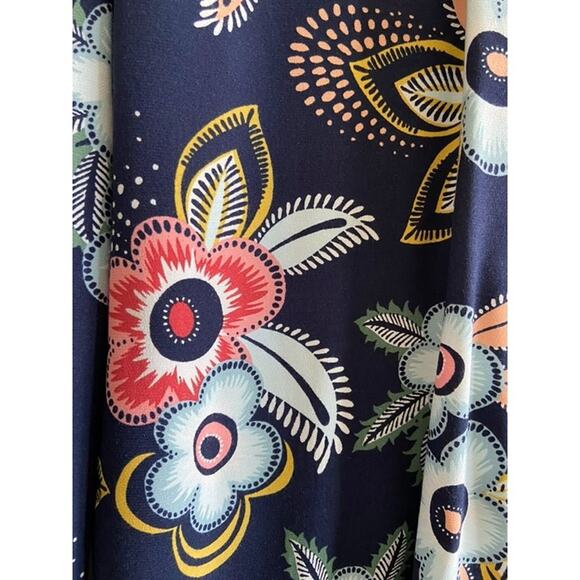 Ann‎ Taylor Loft Crop Pants  Floral Print Women's  4 - Picture 4 of 9